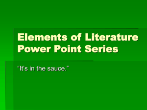 Elements of Literature Power Point Series