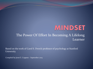 mindset - TeacherWeb