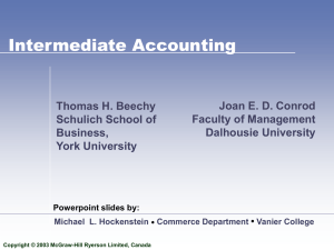 Intermediate Accounting - McGraw Hill Higher Education