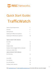 vSphere vSwitch Traffic Collection