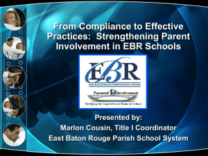 Compliance - East Baton Rouge Parish Schools