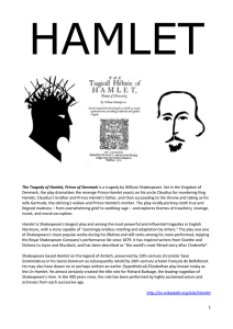 Hamlet for 3l - WordPress.com