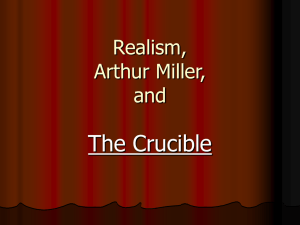 The Crucible Introduction