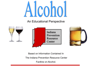 Alcohol - Indiana Prevention Resource Center