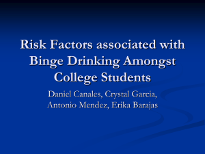 Binge Drinking Presentation - current