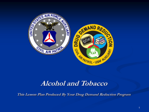 Alcohol & Tobacco ppt
