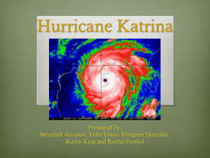 Hurricane Katrina PowerPoint
