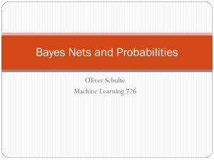 Directed Graphical Models: Bayes Nets and