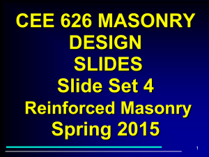 16c Masonry CEE626slideset4Spr2015