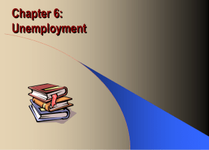 Chatper 6: Unemployment
