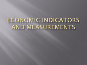 Economic Indicators and Measurements