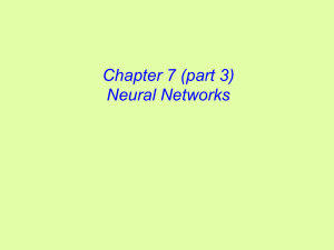 Chap. 7 Machine Learning: Neural Networks