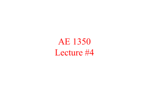AE 2350 Lecture #4