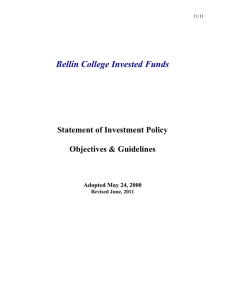 Investment Policy St..
