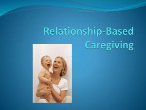 Relationship-Based Caregiving