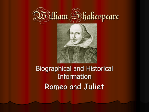 Romeo and Juliet - Bibb County Schools