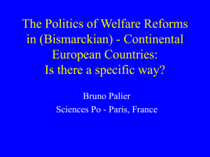The politics of welfare reforms in Continental Europe