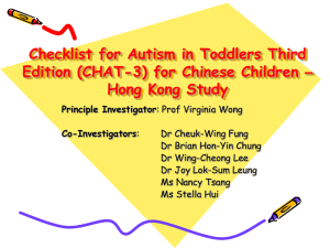 for Chinese Children - The University of Hong Kong