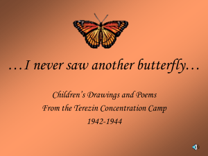 …I never saw another butterfly…