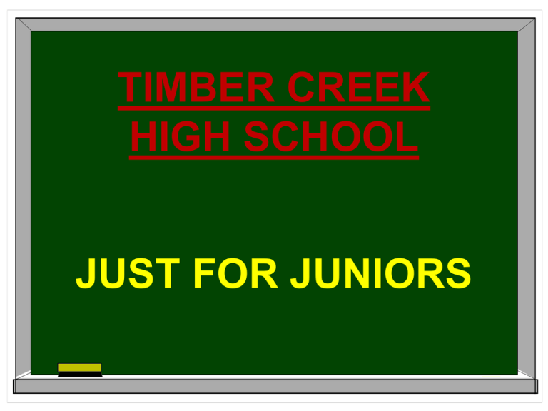 Just For Juniors Keller ISD Schools