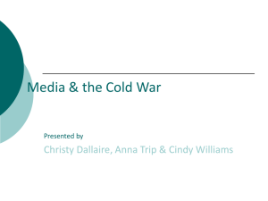 Media & the Cold War