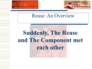 Software Reuse: An Overview