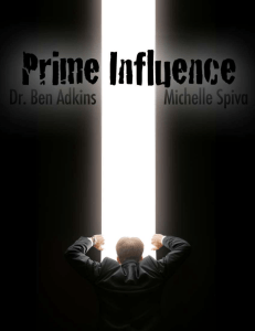 How to become a person of Prime Influence