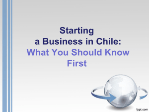 Starting a Business in Chile: What You Should Know First