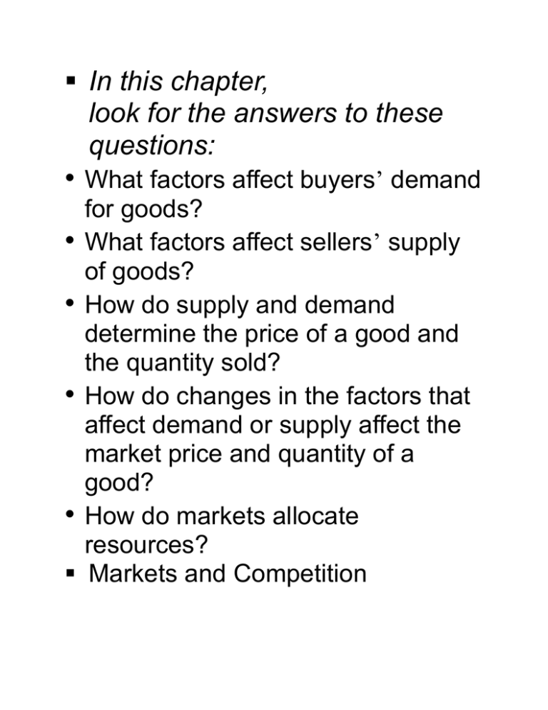 What Are The Four Factors That Affect Demand For Money