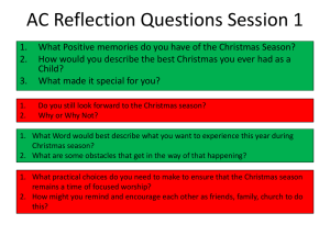 Reflection Questions Week 1
