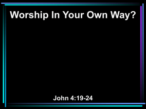 09-28-AM-Worship-in-Your-Own