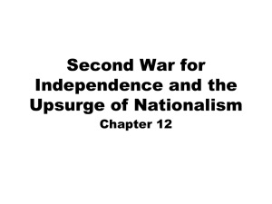 Second War for Independence