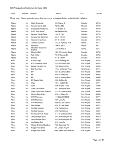 1 - Tobacco Retailer Inspection Program (TRIP)