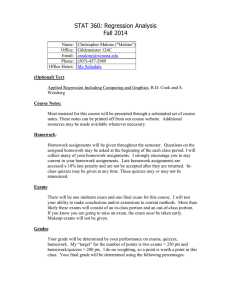 STAT 210: Statistics