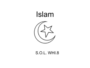 Islam - spetersowh1