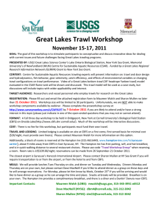 Great Lakes Trawling Workshop, 15