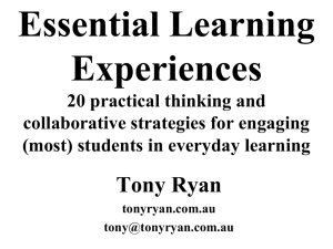 Learning-Experiences