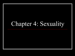Chapter 4: Sexuality