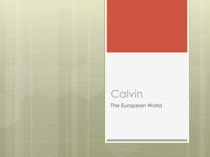 Calvin - University of Warwick
