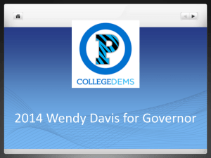 2014 Wendy Davis for Governor