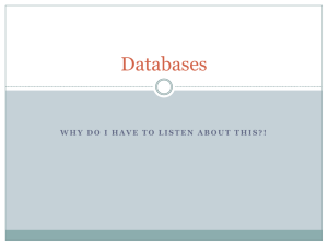 Databases