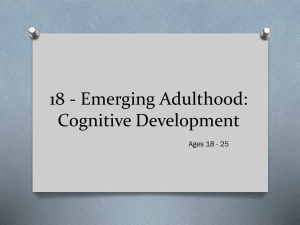 18-Emerging Adulthood