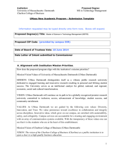 MSTM- Final Proposal (February 24, 2014) - UCC