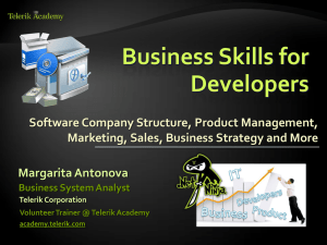Business Skills for Developers - Course Intro