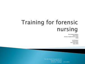 Nursing Education in Finland