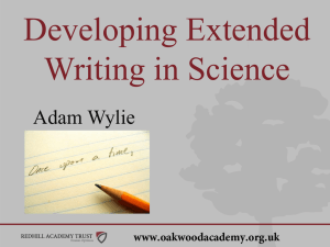 Teach Meet Adam Wylie