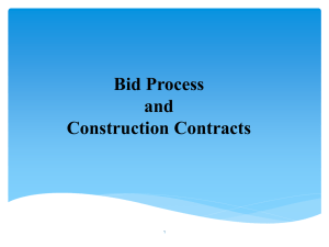 Competitive Bidding Methods - Florida Non