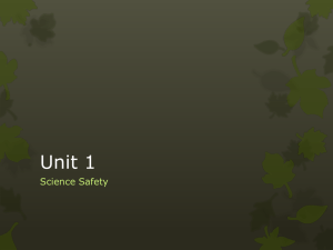 01 Science Safety