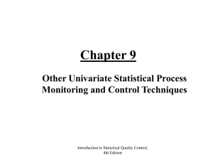 Introduction to Statistical Quality Control, 4th Edition