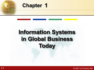 What is an information system?
